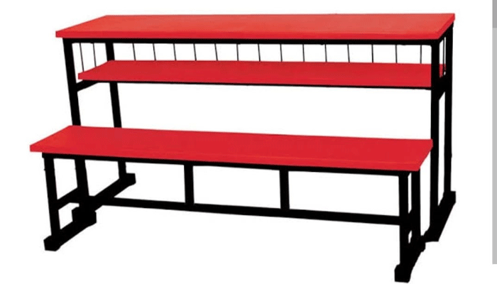 FIBER GLASS SCHOOL BENCH